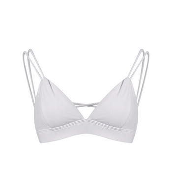 Brassière sport à double maintien