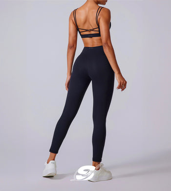 Brassière sport à double maintien