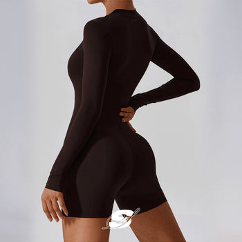 Combi-short à zip