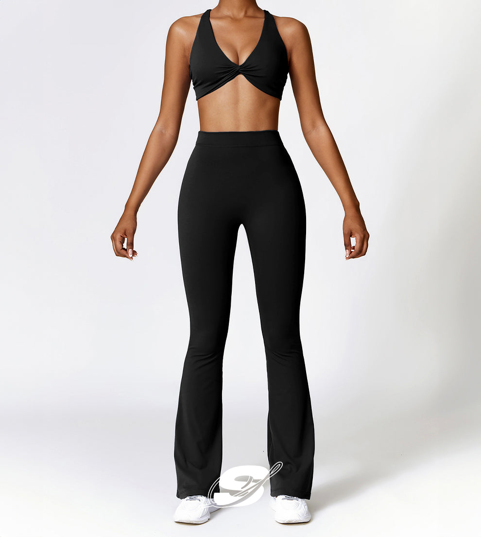 Pantalon flaire à maintien arrière complet