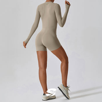 Combi-short à zip